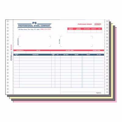 continuous form paper, continuous forms, continuous form paper Canada
