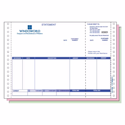 continuous form paper, continuous forms, continuous form paper Canada